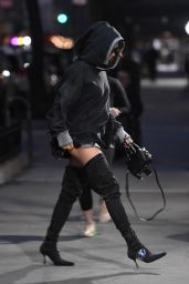 Rita Ora in Thigh-High Boots - Bowery Hotel in Manhattan 01/30/2023