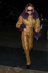 Rita Ora - Wearing Vaillant Studio Outfit - London 01/26/2023