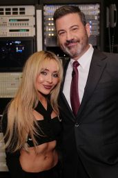 Sabrina Carpenter - Jimmy Kimmel Live in NYC 01/04/2023