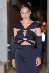 Shanina Shaik - Cult Gaia Celebrates the Opening of The Temple - Flagship Melrose Store in Los Angeles 01/26/2023