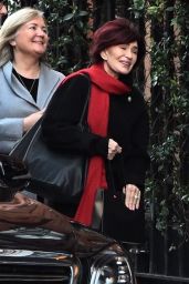 Sharon Osbourne at Claridge