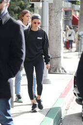 Sofia Richie in All-black at the Honor Bar in Beverly Hills 01/17/2023