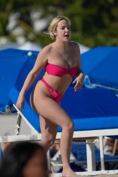 Tana Mongeau in a Bikini on the Beach in Miami 01/12/2023