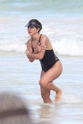Teresa Giudice in a Swimsuit in Tulum 12/31/2022