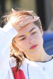 Addison Rae Wearing Star Pimple Patches at Erewhon in LA 01/31/2023