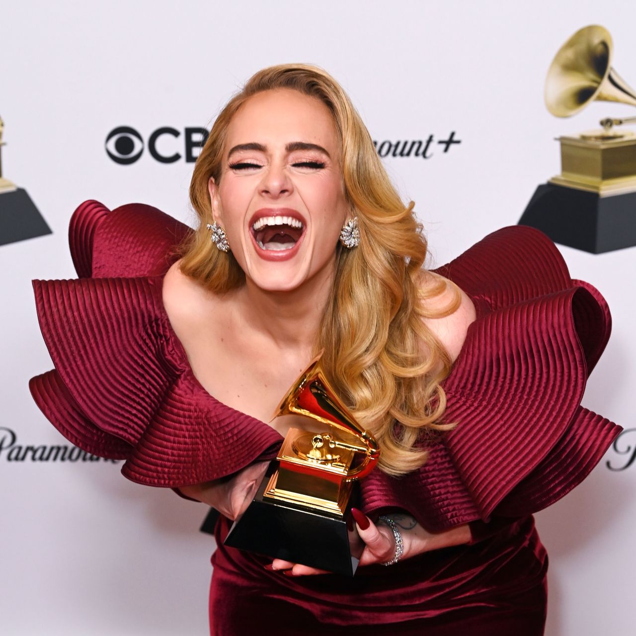 Adele GRAMMY Awards 2023 • CelebMafia