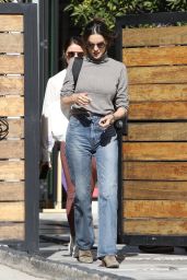 Alessandra Ambrosio in Jeans and a Turtleneck - West Hollywood 01/31/2023
