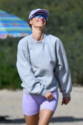 Alessandra Ambrosio on the Beach in Santa Monica 02/05/2023