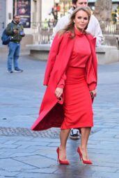 Amanda Holden in a Revealing Layered Dress - London 06/15/2022 • CelebMafia