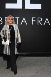 Amanda Lear – Elisabetta Franchi Fashion Show in Milan 02/25/2023