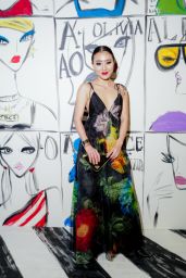Amber Wang – Alice + Olivia Fashion Show in New York 02/11/2023