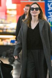 Angelina Jolie - JFK Airport in New York 02/20/2023