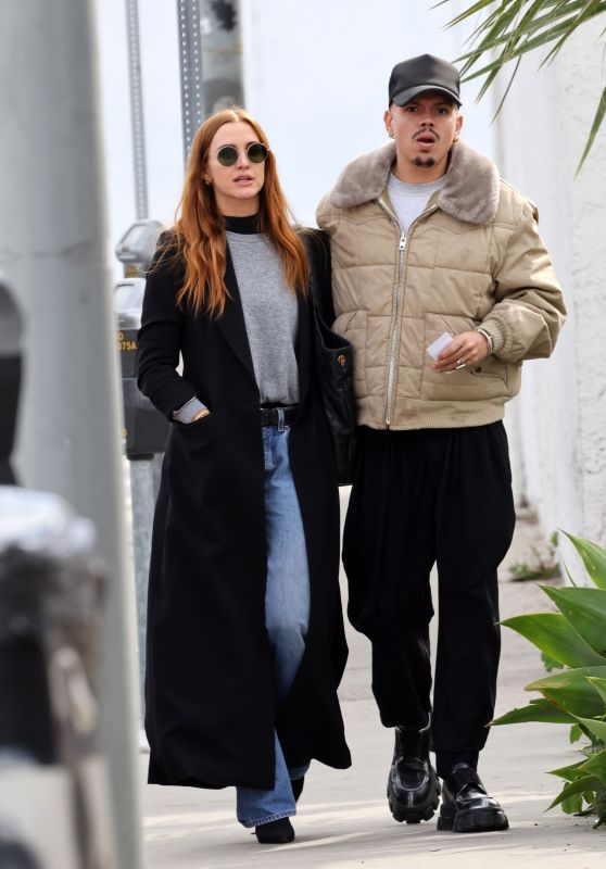 Ashlee Simpson and Husband Evan Ross - Out in Studio City 02/18/2023