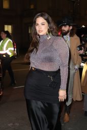 Ashley Graham at Tory Burch Fashion Show in New York 02/13/2023