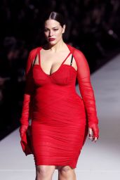 Ashley Graham - Walks the Runway During the Dolce & Gabbana Fashion Show in Milan 02/25/2023