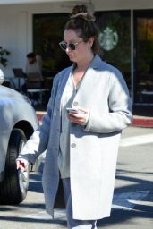 Ashley Tisdale at the Beverly Glen Shopping Center in Beverly Hills 02/06/2023