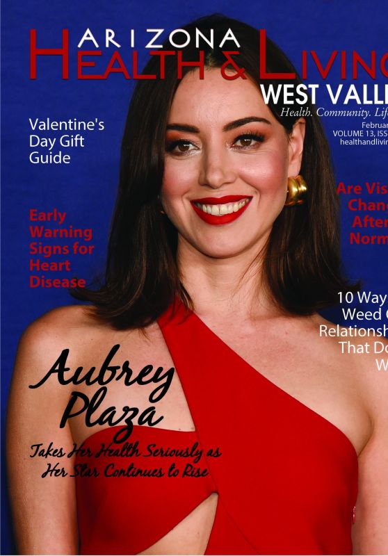 Aubrey Plaza - Arizona Health & Living Magazine February 2023 Issue