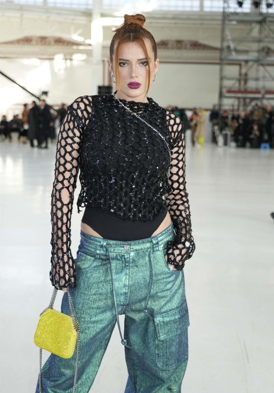 Bella Thorne - MSGM Fashion Show in Milan 02/25/2023