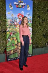 Brie Larson - "SUPER NINTENDO WORLD" Welcome Celebration at Universal Studios Hollywood 02/15/2023