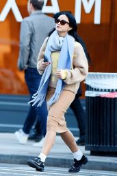 Camila Mendes Winter Street Style - New York 02/10/2023
