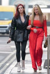 Caprice Bourret and Charlotte Kirk at The Arts Club in London 02/08/2023