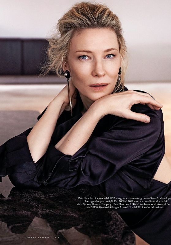 Cate Blanchett - Io Donna Del Corriere Della Sera 02/04/2023 Issue