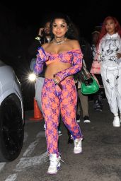 Chrisean Rock – Arrives to Yung Miami’s Birthday Party in West Hollywood02/04/2023