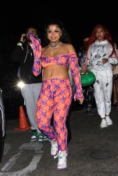 Chrisean Rock – Arrives to Yung Miami’s Birthday Party in West Hollywood02/04/2023