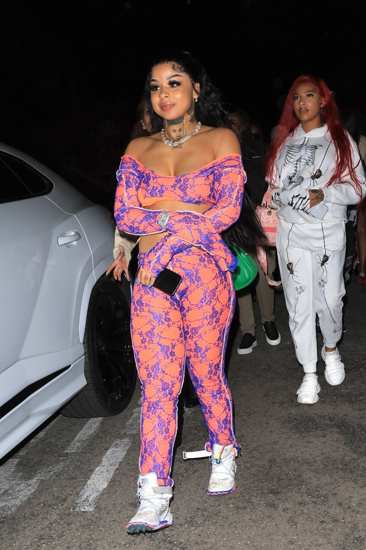 Chrisean Rock Arrives to Yung Miami’s Birthday Party in West