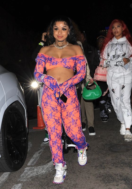 Chrisean Rock – Arrives to Yung Miami’s Birthday Party in West Hollywood02/04/2023