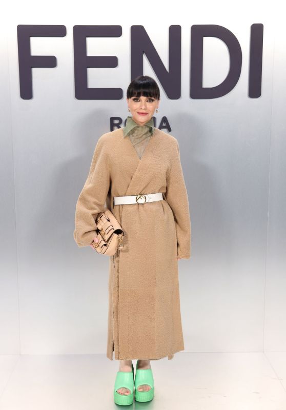 Christina Ricci - Fendi Fashion Show at Milan Fashion Week 02/22/2023
