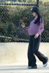 Constance Wu in a Park in Los Angeles 02/15/2023