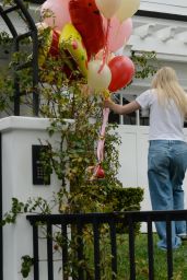 Dakota Fanning - Receives Loads of Balloons For Her 29th Birthday in LA 02/23/2023