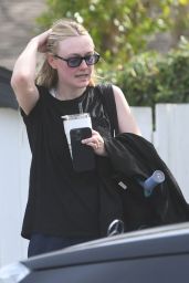 Dakota Fanning With CaCee Cobb and Meagan Camper in LA 02/21/2023