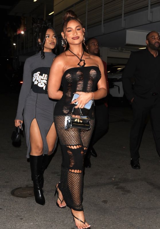 Danileigh - Arrives at The Classic Cat For Yung Miami’s Birthday Party in West Hollywood 02/04/2023