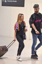 Dannii Minogue - Airport in Melbourne 02/22/2023