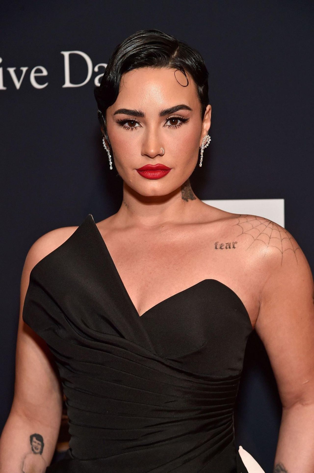 Demi Lovato PreGRAMMY Gala and GRAMMY Salute to Industry Icons in
