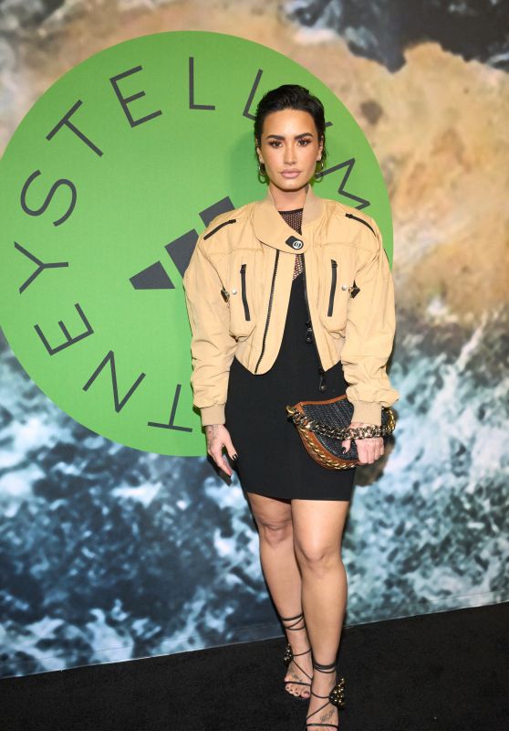 Demi Lovato – Stella McCartney x Adidas Party in Los Angeles 02/02/2023