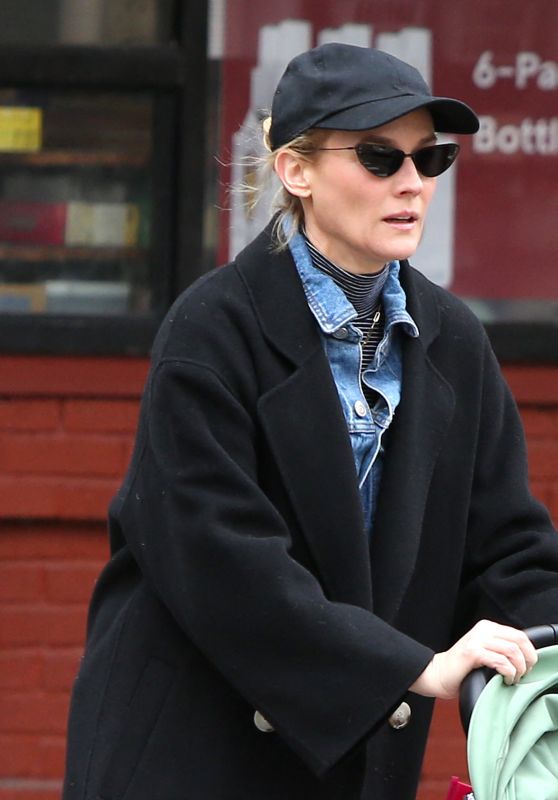 Diane Kruger - Strolling in the West Villaage, New York 02/19/2023
