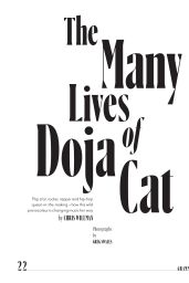 Doja Cat - Variety February 2023 Issue