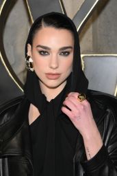 Dua Lipa – Saint Laurent Fashion Show at Paris Fashion Week 02/28/2023