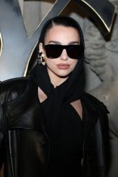 Dua Lipa – Saint Laurent Fashion Show at Paris Fashion Week 02/28/2023