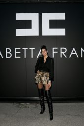 Elisabetta Gregoraci – Elisabetta Franchi Fashion Show in Milan 02/25/2023