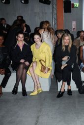 Ellie Bamber – Prada Fashion Show at Milan Fashion Week 02/23/2023