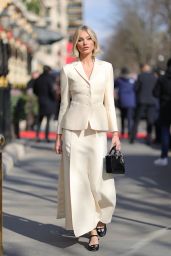 Elsa Hosk - Heading to the Christian Dior Show at Paris Fashion Week 02/28/2023