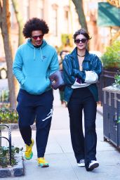 Emily Ratajkowski and Eric Andre - Out in West Village in NY 02/10/2023