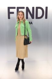 Emma Brooks - Fendi Fashion Show in Milan 02/22/2023