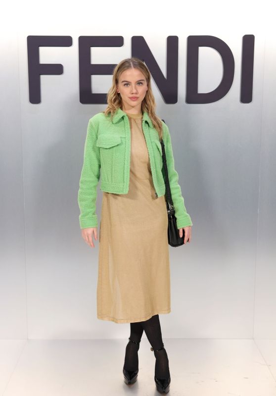 Emma Brooks - Fendi Fashion Show in Milan 02/22/2023