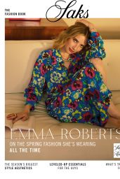Emma Roberts - Saks Spring Campaign 2023