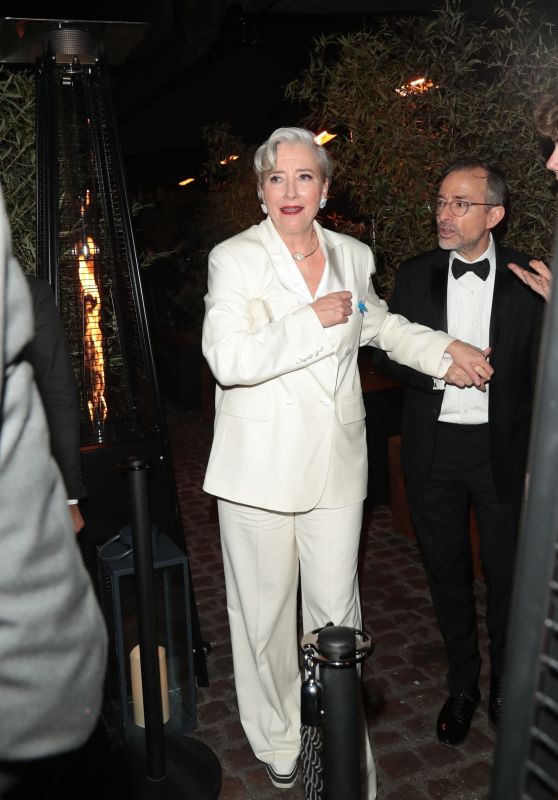 Emma Thompson - BAFTAs: Netflix Afterparty at the Chiltern Firehouse in London 02/19/2023